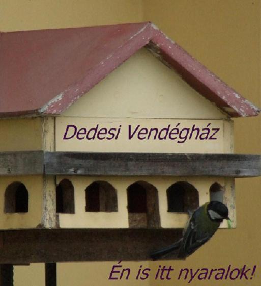 Dedesi Vendeghaz Zalaloevo Hotel Exterior photo